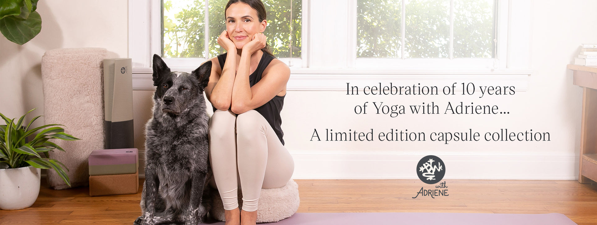 Manduka & Yoga With Adriene PROlite Reversible Yoga Mat 4mm
